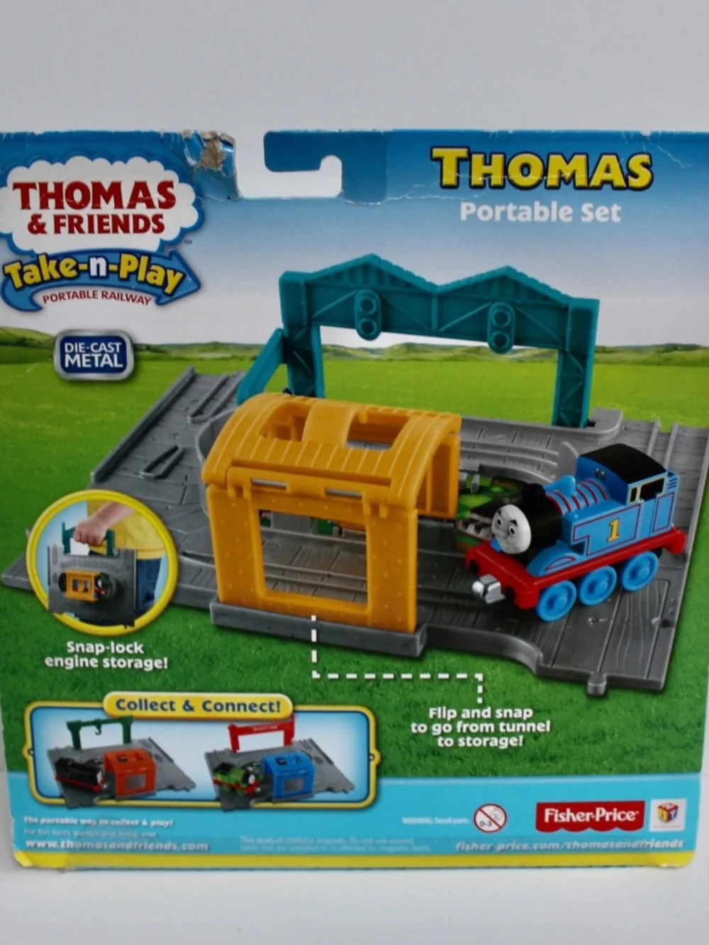 Thomas & Friends Take-n-Play Thomas Portable Set Die-Cast Metal
